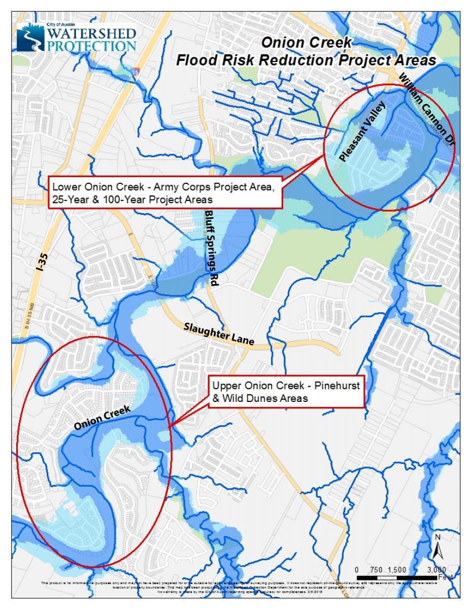 Austin baha plain mapa